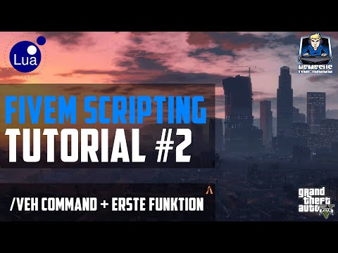 FiveM Scripting Tutorial #2 - /veh command and our first function [LUA] [English]
