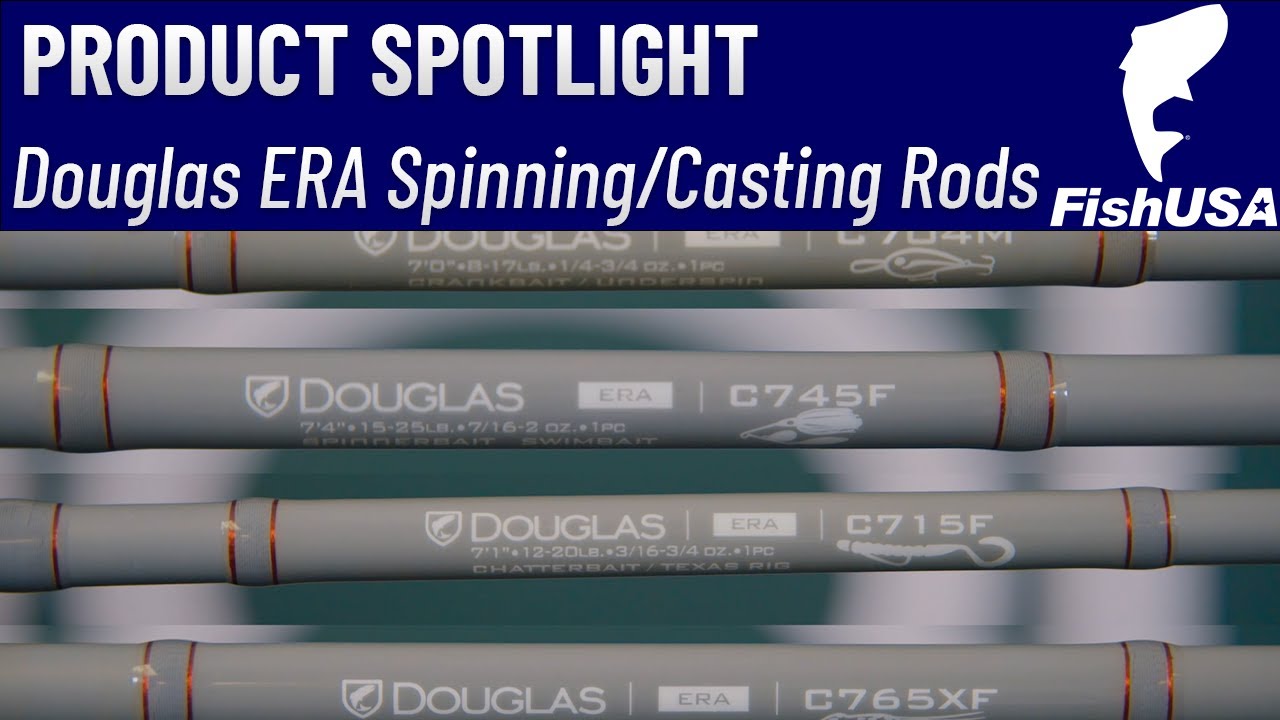 The NEW Douglas ERA Spinning and Casting Rods - Everything You Need To Know