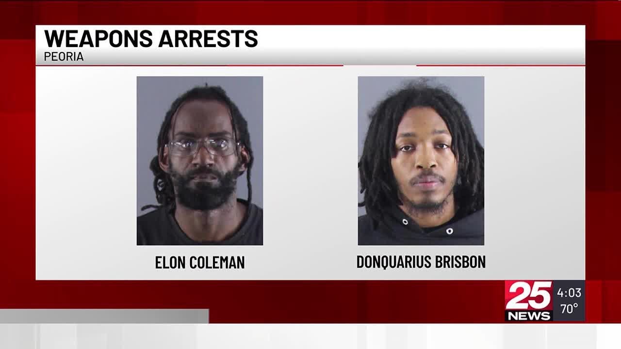Pair arrested after shots fired in Peoria - YouTube