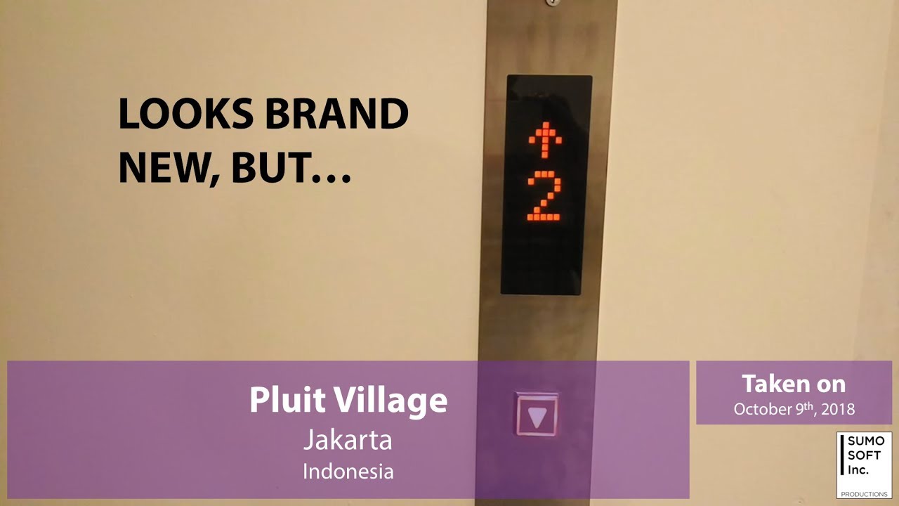 It's A Brand New Pillar Freight Lift/Elevator... Nope. It's A RELOCATION! - Pluit Village, Jakarta