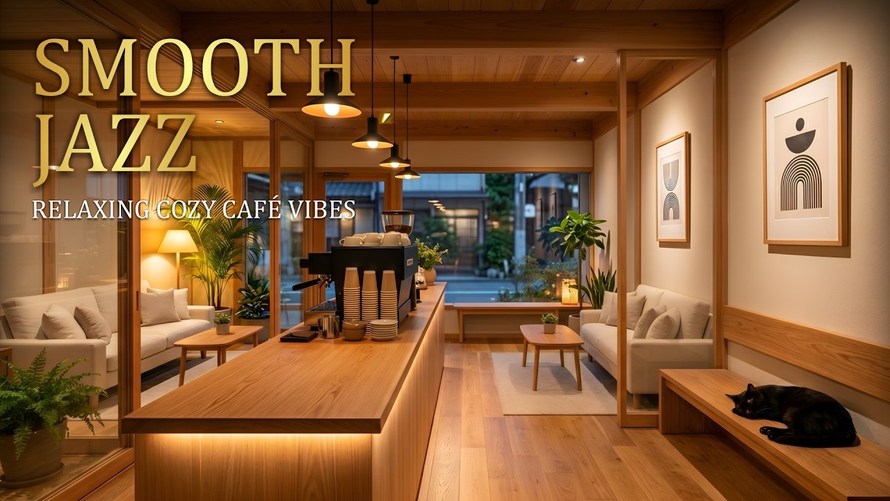 Hidden Cozy Café ☕｜Soothing Jazz Piano for Relaxation, Study & Wind ...