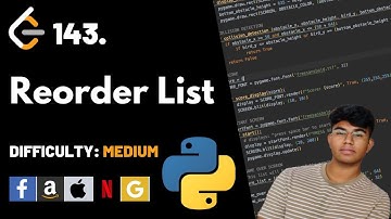 Reorder List | Leet code 143 | Theory explained + Python code