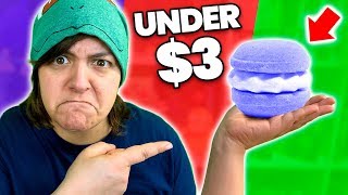 CASH OR TRASH? Testing 3 Craft Kits Under 3$ Squishies, Bath Bombs, Slime SaltEcrafter #68