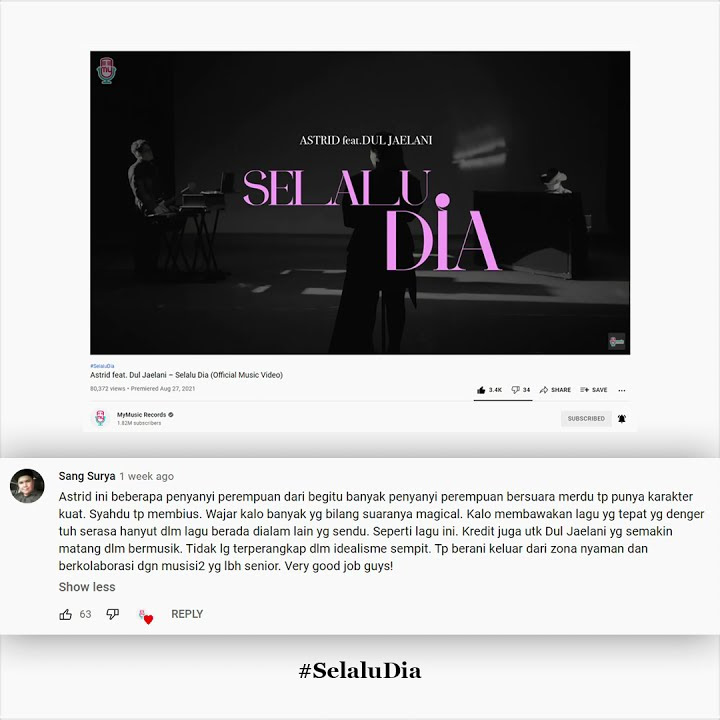Selalu Dia - Comment