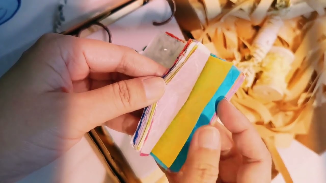 | ASMR | Unboxing Fresh New Scrapbook Supplies | Recycled, Baking, Plastic, Decrotive Paper | Arts |