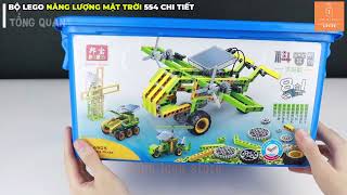 REVIEW BỘ LEGO SỬ DỤNG NĂNG LƯỢNG MẶT TRỜI 6905