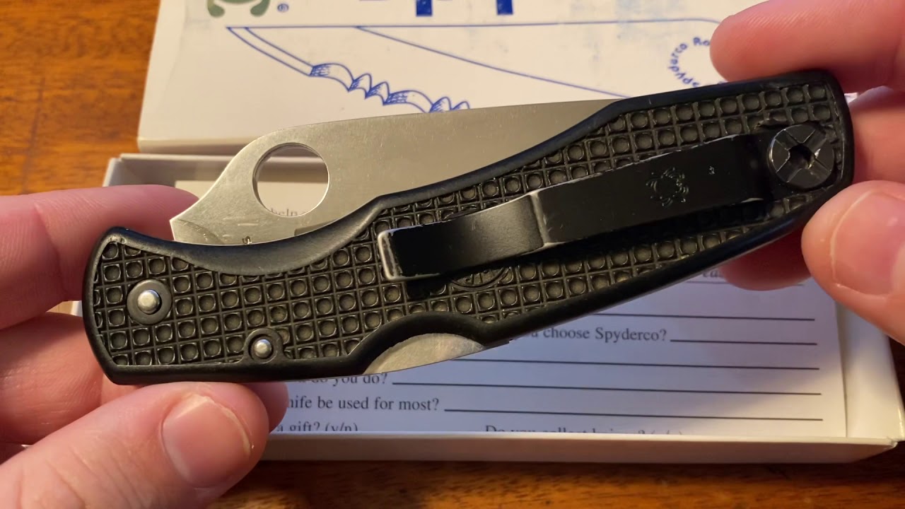 Spyderco Endura ATS-55 1998 Vintage - YouTube Spyderco Endura ATS-55 1998 Vintage - YouTube
