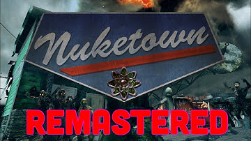 NukeTown Remastered W@W Custom Zombies! (COMPLETE EASTER EGG!!!) #CustomZombies #CodZombies #Zombies