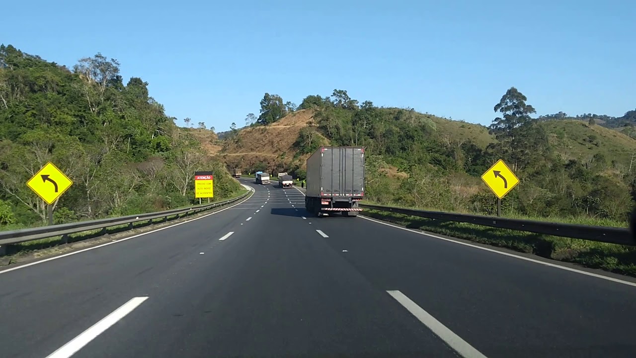 BR 116 descendo Barra do Turvo 2019