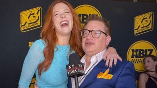 Maitland Ward at the Xbiz Awards Red Carpet in Hollywood, CA