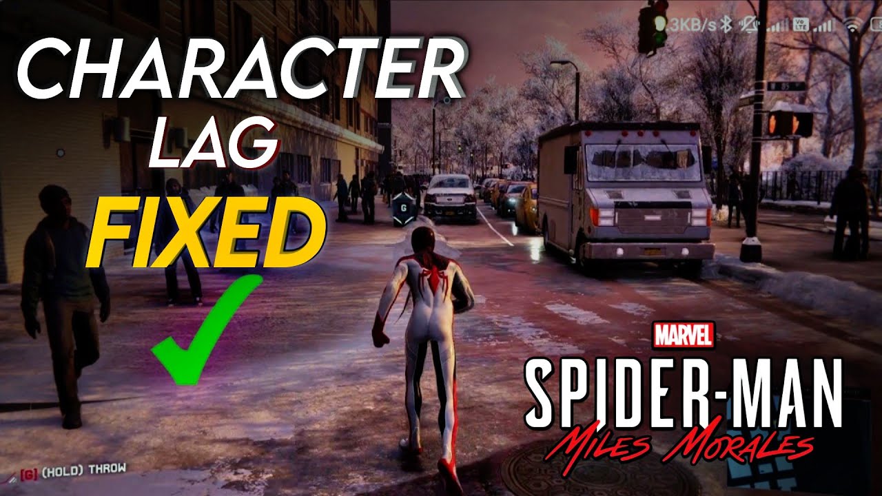 Character Lag Fix Easy Solution Spiderman Miles Morales PC Version character-lag-fix-easy-solution-spiderman-miles-morales-pc-version