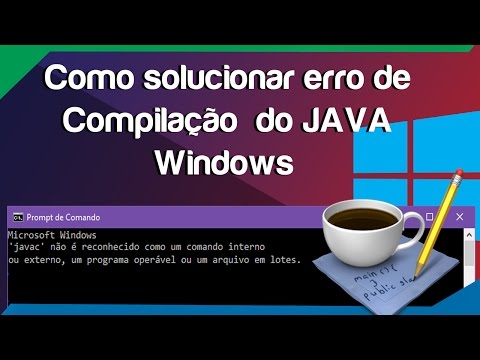 How to Fix Java Error - 'javac' is not recognized as an internal or external command