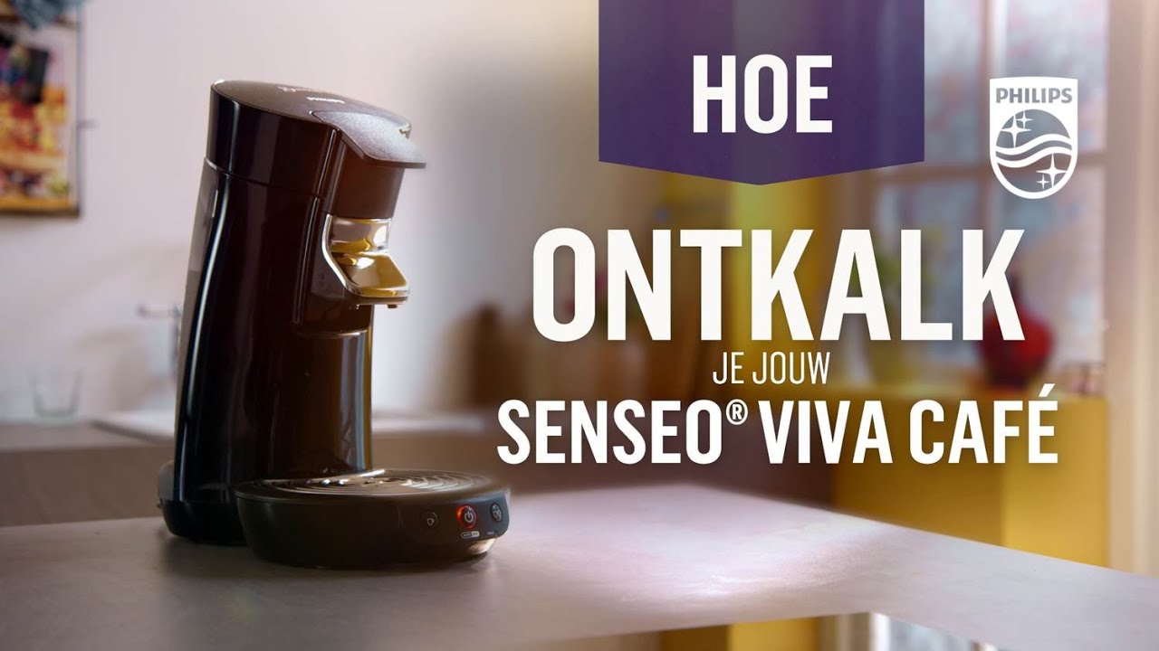 Vakantie desinfecteren telex Hoe ontkalkt u uw SENSEO® Viva Café Koffiezetapparaat - YouTube