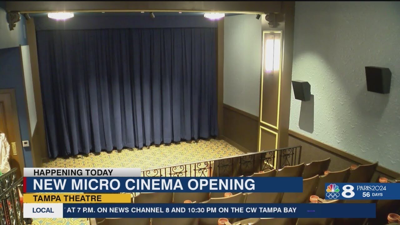 Tampa Theatre officials welcome first addition since 1926 - YouTube
