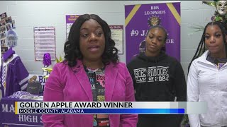 Blount High School teacher prepares seniors for life after graduation, receives Golden Apple