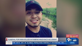 'The worst happened': Funeral held for young man killed in Fabens mud race track accident