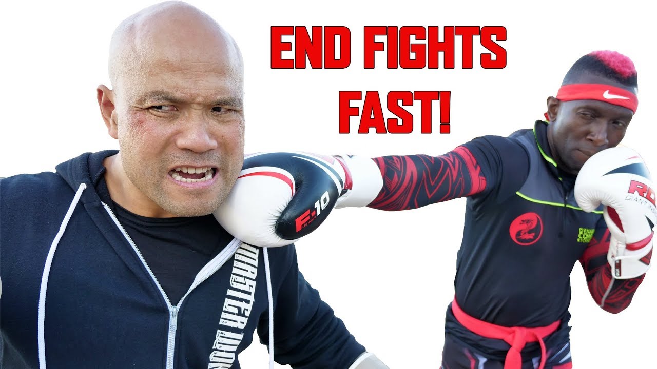 Amazing Kickboxing techniques to End Fights Fast