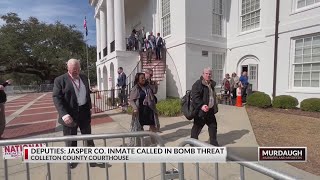 Deputies: Jasper Co. inmate called in bomb threat at Colleton County courthouse