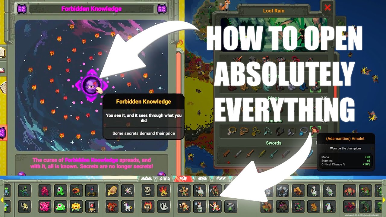 WorldBox How to unlock all traits, races, weapons and everything