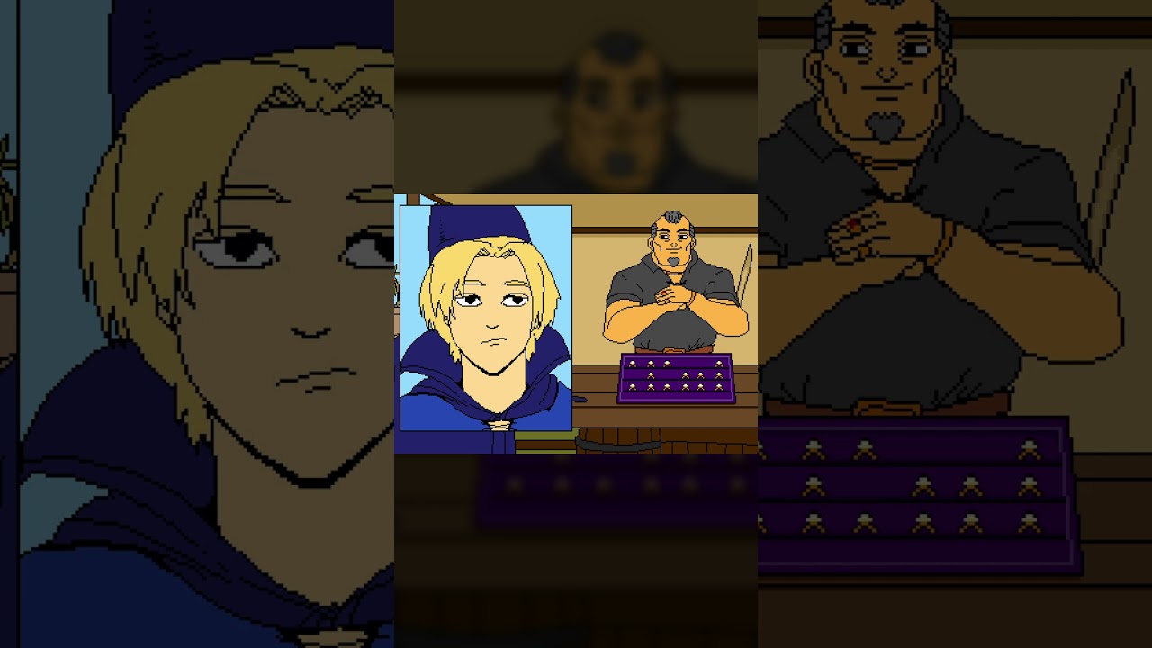 Foreboding Findings - featuring @Xx_skull_mug_xX #comedy #animation #dungeonsanddragons #pixelart