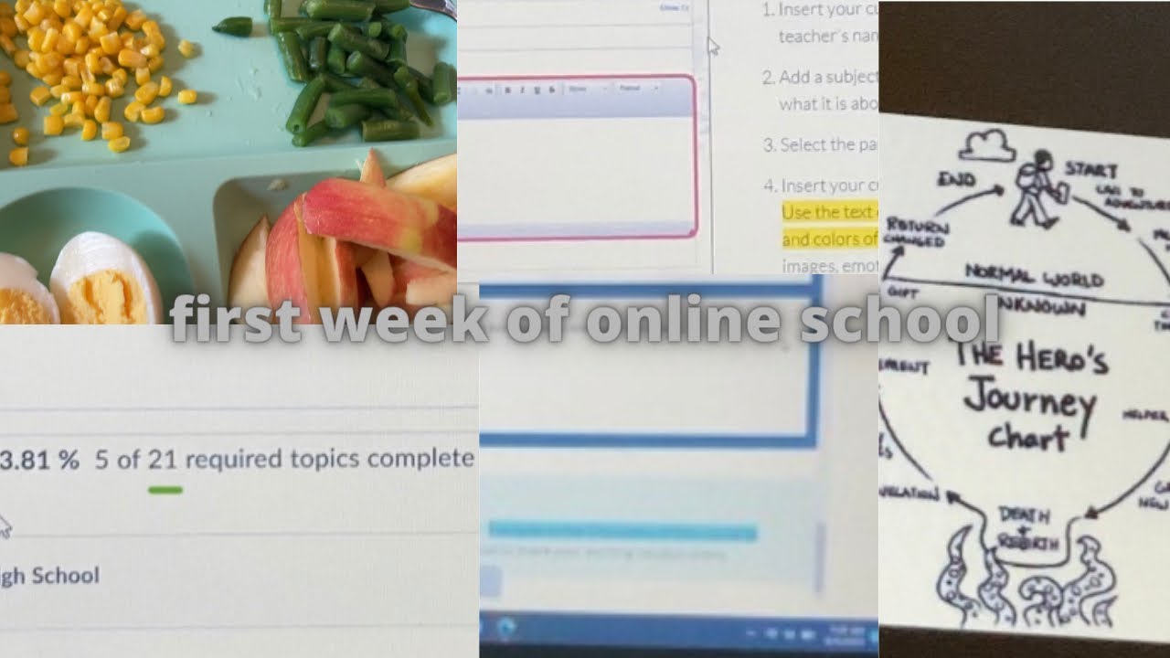 My First Week of K12 Online school *first video* YouTube