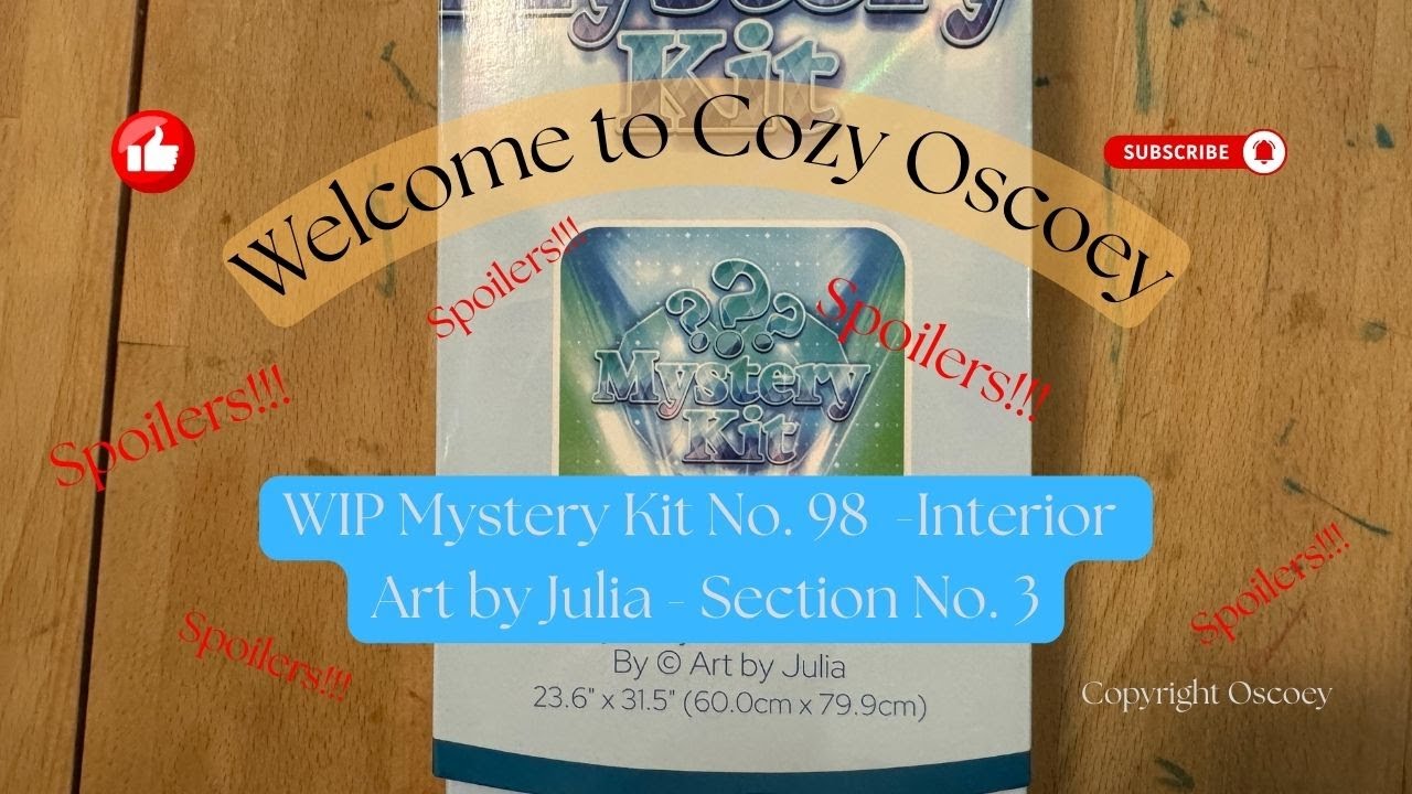 Spoilers! WIP and Chat Mystery Kit No98 Art by Julia No3 - 2