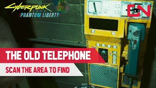 How to Scan the Area to Find the Old Telephone in Cyberpunk 2077 Phantom Liberty screenshot 3
