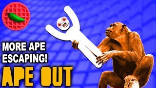 APE ESCAPE ESCAPADES INTENSIFY! -- Let's Play APE OUT (Steam PC Gameplay)