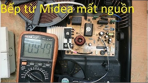 Bếp từ Midea mất nguồn