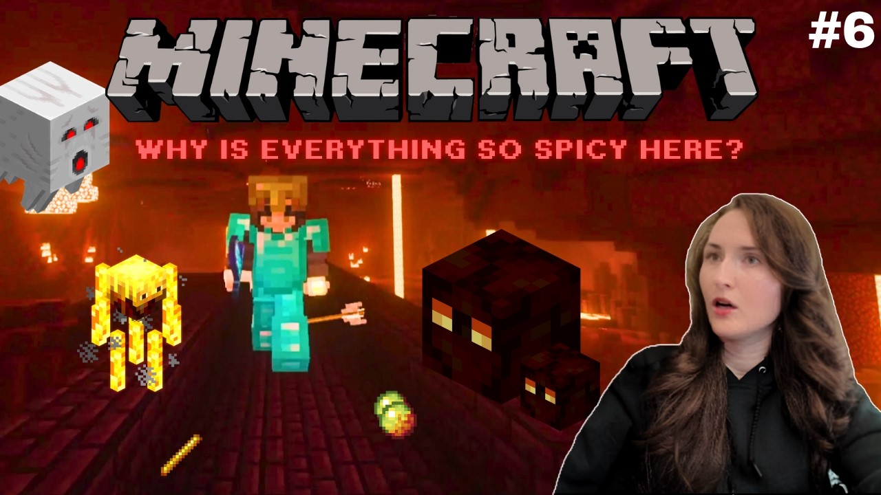 First Nether Run🔥| Minecraft Survival Series Episode 6