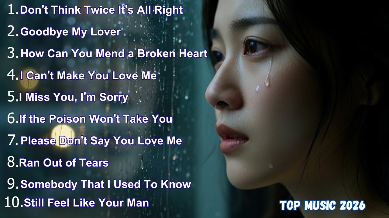 Sad Songs Playlist - Listen When Your Heart is Breaking