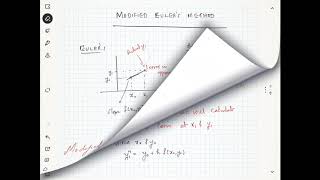EE324: Modified Euler's Method -Lecture -15