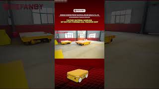 Industrial 25Tons Electric Heavy Loading Rail Transfer Cart