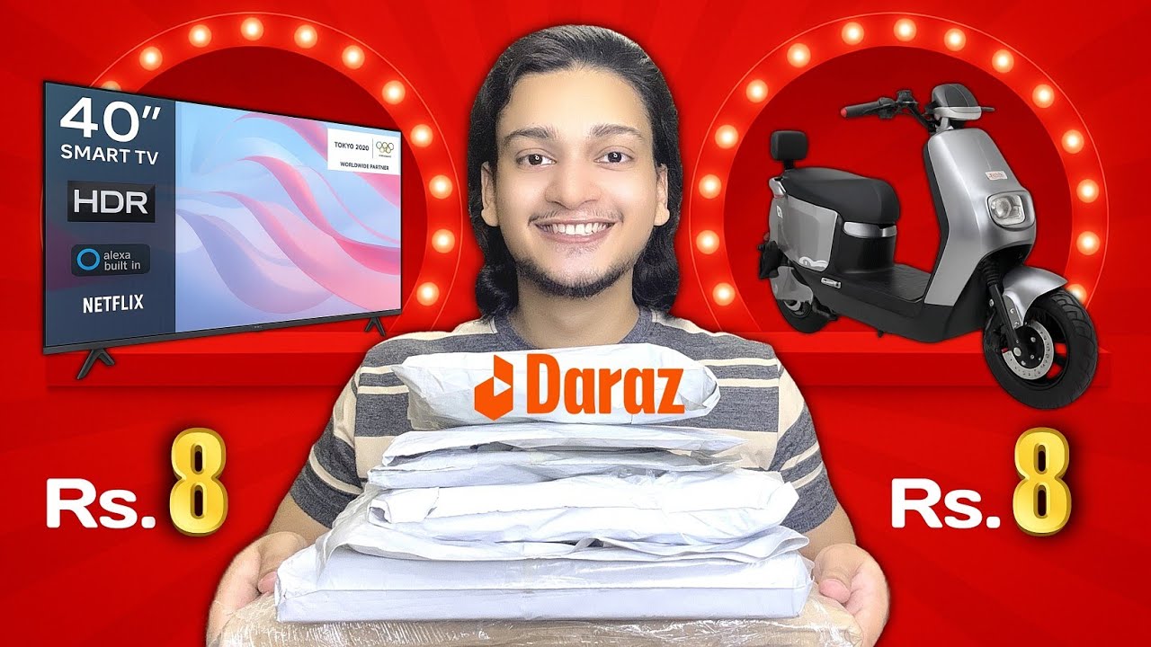Unboxing 8 Rupees Daraz Mystery Boxes from 88 Sale 😱