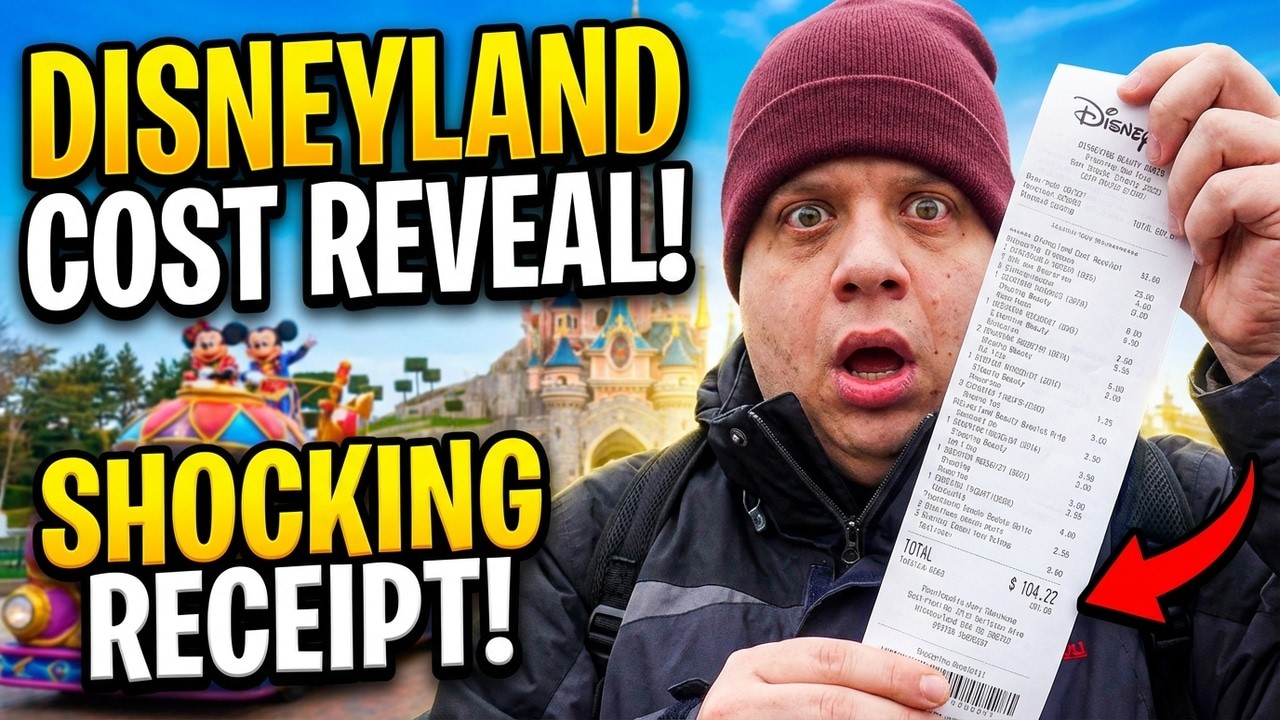 WAT BEN JE KWIJT AAN DISNEYLAND PARIS? (RECEIPT REVEAL) 🧾