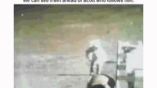 How does Scott follow Irwin?