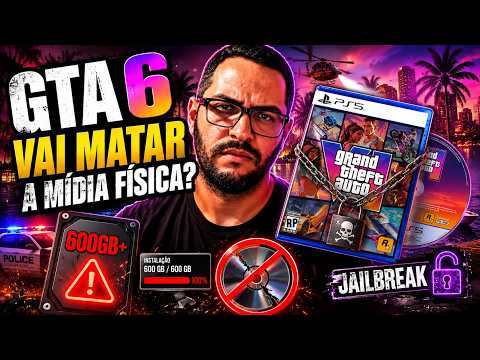 🔥GTA 6: O Plano Sujo para Matar a Mídia Física!