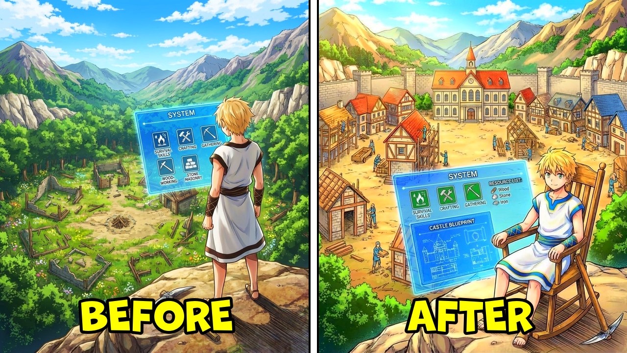 ABANDONED IN THE FOREST?! HE USES 