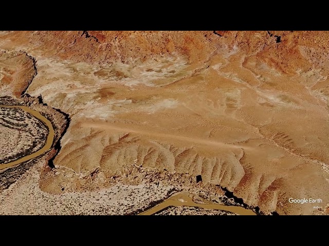 Runway Flyover - Dirty Devil, Utah