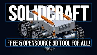 Is This The End Of Paid CAD Software? Meet SolidCraft! (New, Free & Opensource)