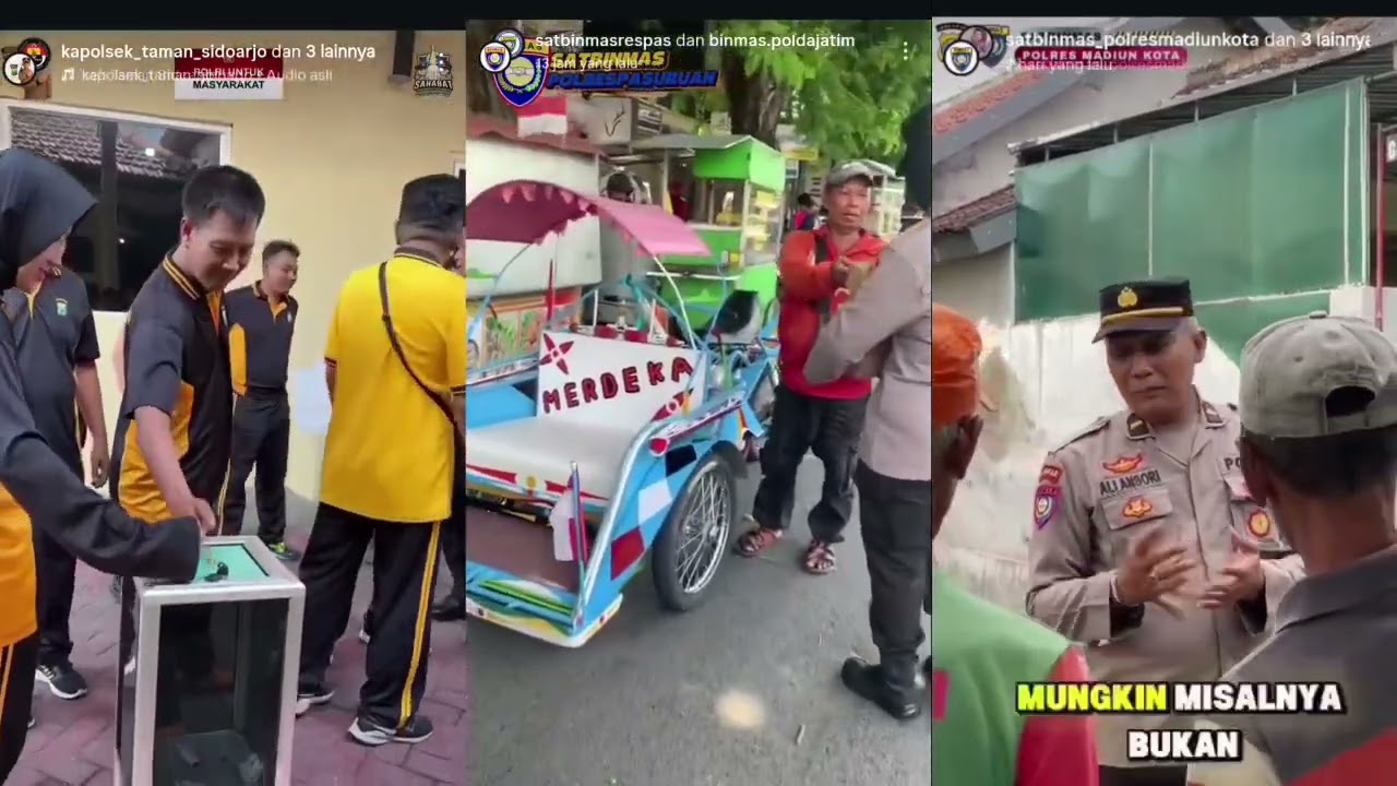 Masyarakat dan Polisi Rukun Warga (Polisi RW) Makin Dekat, Keamanan Wilayah Terus Meningkat