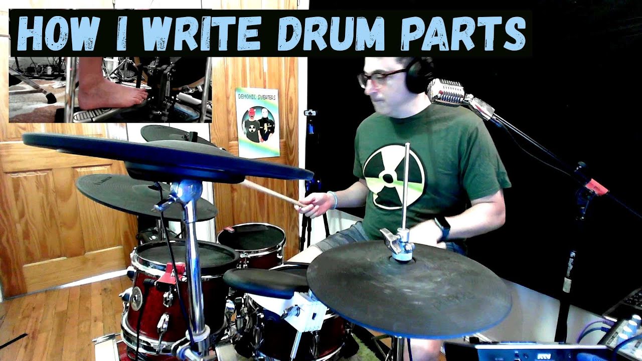 How I come up with drum parts drum lesson YouTube