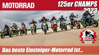 125er Champs 2023 | Neun Einsteiger-Motorräder im Test: Wer wird gewinnen?