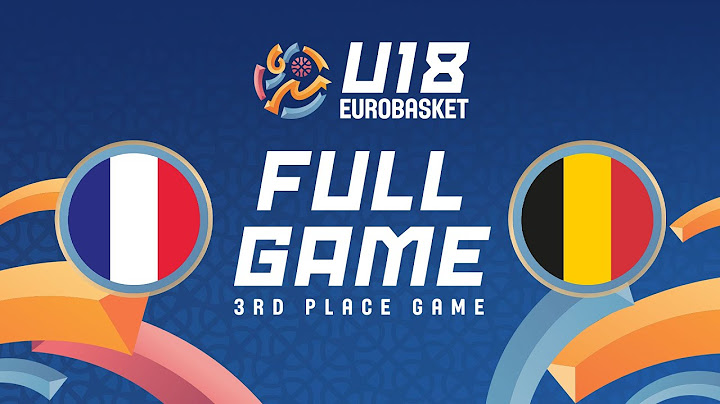 3rd Place Game: France v Belgium | Full Basketball Game | FIBA U18 Women's EuroBasket 2025