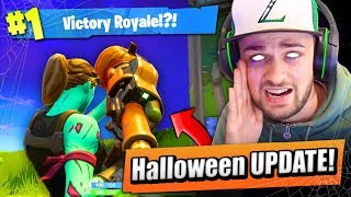 HALLOWEEN UPDATE GAMEPLAY! 👻 (NEW WEAPONS) 🎃 - Fortnite: Battle Royale