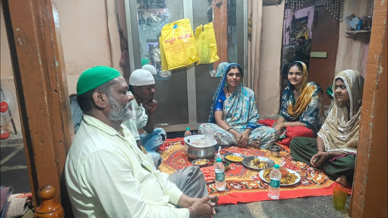 💫🤲🥰🤩ರಂಜಾನ್ ಮೊದಲ ದಿನ sehri and iftar ನಮ್ಮ ನದಾಫ್ ಫ್ಯಾಮಿಲಿಯವರು ಎಲ್ಲರೂ ಸೇರಿ ಹೇಗೆ ಮಾಡಿದ್ವಿ ನೋಡಿ
