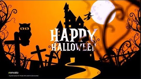 Halloween Logo After Effects Template | Halloween | Envato Elements | Videohive