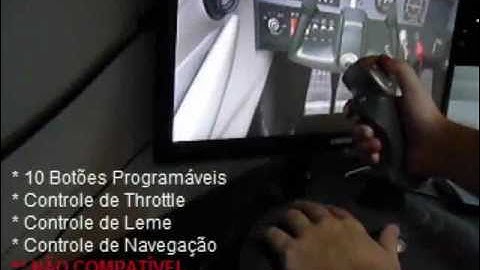 Joystick Force Feedback F-33D Genius