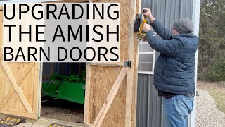 Simple Upgrades to the Amish Barn Doors: Now They're Safer, More Secure, & Easier to Use #homestead by MI Off-Grid Adventures 134 views 1 month ago 15 minutes