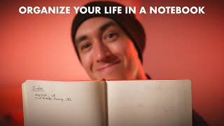 How I Organize My Life With a Notebook